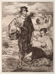 Zigenarna. av Édouard Manet