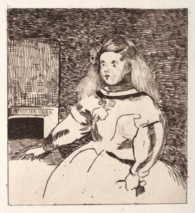 Spädbarnet Marguerite av Édouard Manet