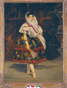Lola från Valence av Édouard Manet