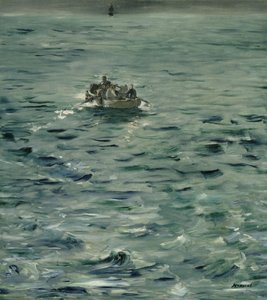 Flykt från Rochefort av Édouard Manet