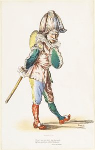 Polichinelle av Édouard Manet