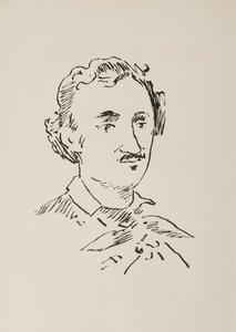 Porträtt av Edgar Allan Poe 1809-1849, 1889. av Édouard Manet
