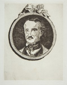 Porträtt av Edgar Allan Poe, 1876. av Édouard Manet