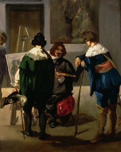 Scen i en spansk studio, ca 1860 av Édouard Manet