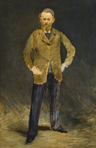 Franska: Autoportrait avec chapeau Självporträtt av Édouard Manet