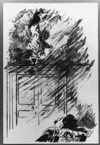 Sitt på Pallas byst... av Édouard Manet