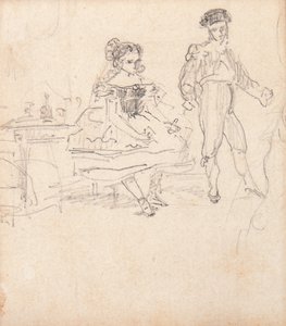 Spanska paret, 1862 av Édouard Manet