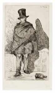 Absintdrickaren av Édouard Manet