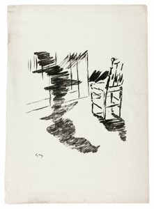 The Chair ("Den där skuggan som ligger och svävar på golvet..."), från The Raven (Le Corbeau) av Édouard Manet