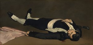 Den döde tjurfäktaren av Édouard Manet