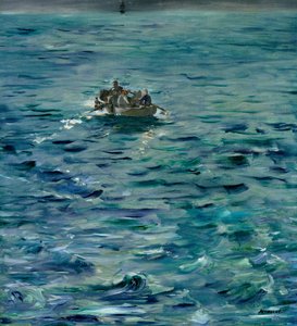 Henri de Rochefort (1831-1915) flydde 20 mars 1874, 1880-81 av Édouard Manet