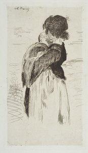 Den lilla flickan, 1861-62. av Édouard Manet