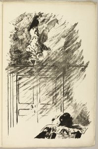 Korpen på Pallas byst ("Perched upon a byst of Pallas..."), från Korpen (Le Corbeau) av Édouard Manet