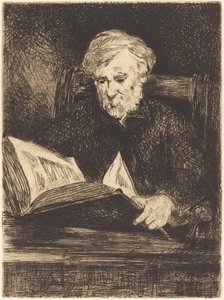 Läsaren Le liseur, 1861. av Édouard Manet