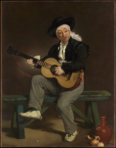 Den spanska sångerskan av Édouard Manet