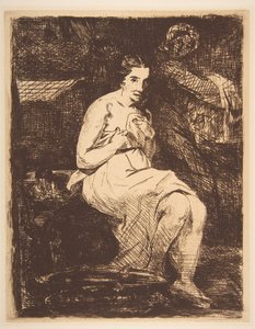 The Toilette, 1862. av Édouard Manet