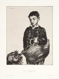 Gatpojken av Édouard Manet