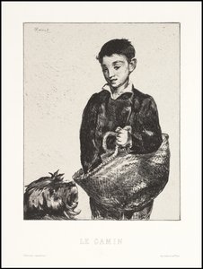 Urchin, 1862 av Édouard Manet