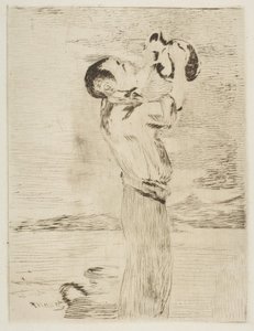 Vattendrickaren, 1870-74. av Édouard Manet