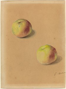 Två äpplen, 1880. av Édouard Manet