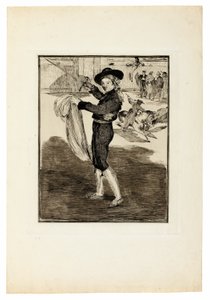 Victorine Meurent i kostymen av en "Espada" av Édouard Manet