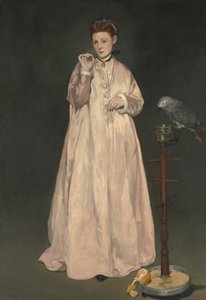 Ung dam år 1866 av Édouard Manet