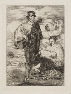 Zigenarkvinnor av Édouard Manet