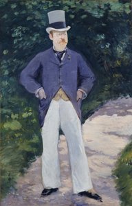 Porträtt av monsieur Brun av Édouard Manet
