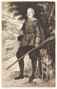 Philip Ive (Philippe Ive) av Edouard Manet after Diego Velázquez