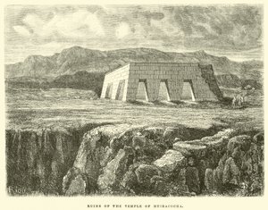 Ruinerna av Huiracochas tempel