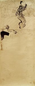 På teatern av Edouard Vuillard