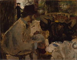 Samtal, 1897-8 av Edouard Vuillard