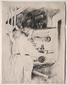 Matlagning: Kocken av Edouard Vuillard