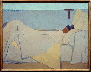 I sängen av Edouard Vuillard