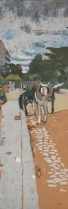 Bevattningsbilen av Edouard Vuillard