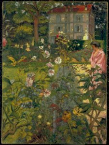 Vaucressons trädgård av Edouard Vuillard