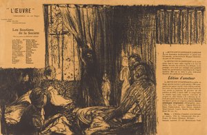 Anhängare av samhället av Edouard Vuillard