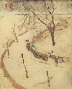 Vinter på Square Berlioz av Edouard Vuillard
