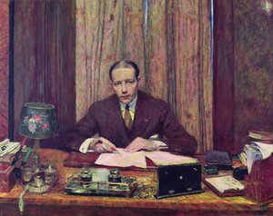 Lucien Rosengart (1881-1976) c.1925 av Edouard Vuillard