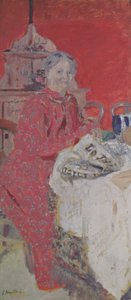 Madame Vuillard av Edouard Vuillard