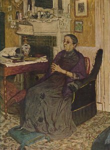Fru Kapferer 1919, 1919, 1946 av Edouard Vuillard