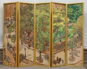 Ventimiglia-torget, 1911. av Edouard Vuillard
