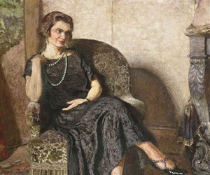 Porträtt av Mme Fridette Satton, 1923 av Edouard Vuillard