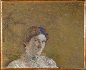Porträtt av skådespelerskan Suzanne Desprez av Edouard Vuillard