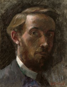 Självporträtt, 21 år 1889. av Edouard Vuillard