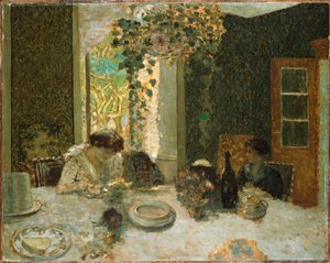 Matsalen, ca 1900 av Edouard Vuillard