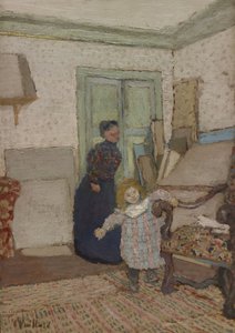 De första stegen av Edouard Vuillard