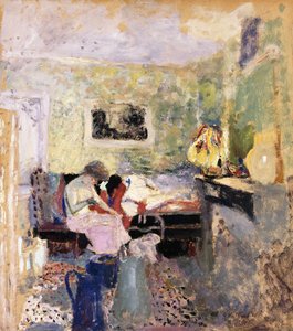 Det gröna sovrummet, 1905 av Edouard Vuillard