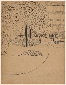 Torget av Edouard Vuillard