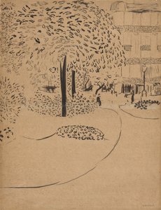 Torget, 1910. av Edouard Vuillard